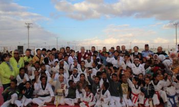 The World Taekwondo Federation opened a refugee camp in Jordan last year