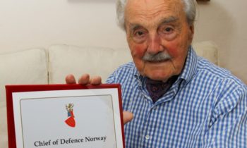Norway recognises efforts Harpford war veteran