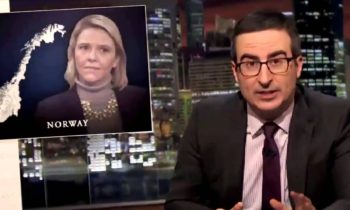 John Oliver – Norway to turn back asylum seekers on Swedish Border