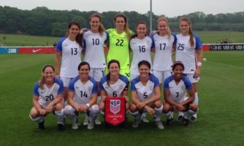 160604 U23WNT v NOR Starting XI