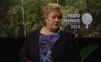 Oslo REDD Exchange 2016: Opening by Prime Minister of Norway, Erna Solberg