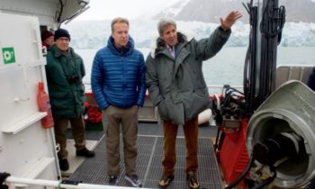 Kerry eyewitnessed melting Arctic