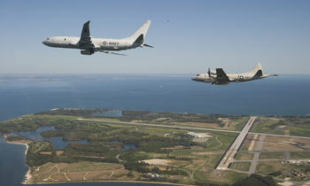 P-8A arrival to Naval Air Station Patuxent River