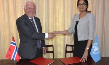 UNDP - Norway Signing