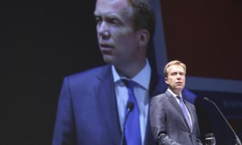 Oslo 20160621. Utenriksminister Børge Brende oåpnet verdenskongressen mot dødsstraff, som finner sted i Oslo 21.-23. juni. Kongressen forgår i Den Norske Opera. Foto: Vidar Ruud / NTB scanpix