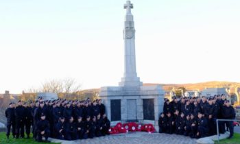 Norwegian sea cadets visit isles on sail training venture