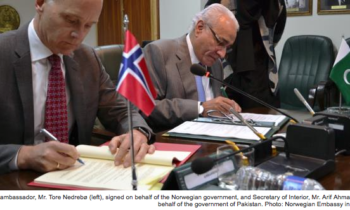 Readmission Agreement between Norway and Pakistan signed