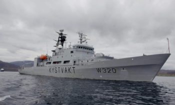 Russian Freighter Lists in Norwegian Sea