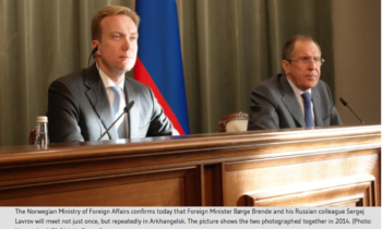 Norwegian MFA Confirms bilateral meeting between Brende and Lavrov