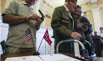 Norway honors vet for role in WWII liberation