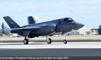 First Three F-35A Lighting II Fighter Jets Arrive At Norway’s Ørland Air Base