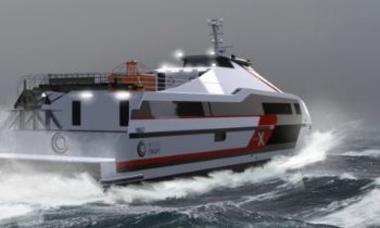 High performance crew transfer vessel is based on proven military design