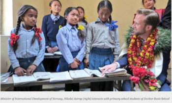 Norway willing to support Nepal to develop education sector