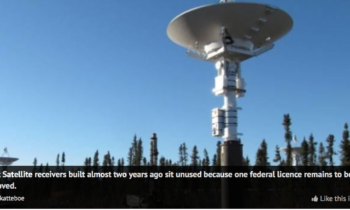 Arctic satellite ground station caught up in bureaucratic delays