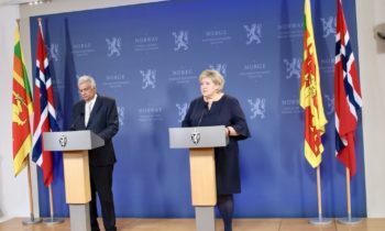 Sri Lanka’s Prime Minister Ranil Wickremesinghe in Oslo