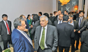 Sri lankan prime minister and Norwegian prime minister at press meeting in Oslo