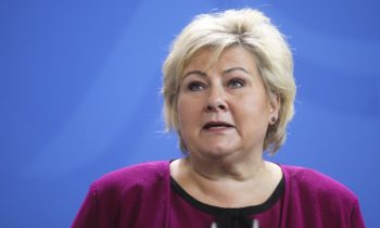 Norwegian PM in Vilnius