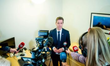 Norway’s transport minister cuts ceremonial ribbon via videoconference