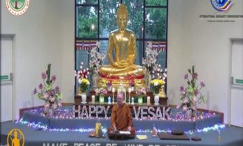 Buddhists congregate virtually as COVID-19 dampens festive spirit of Buddha Poornima