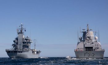 NATO warships from SNMG1 and SNMCMG1 join for exercise