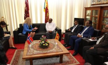 Norwegian Ambassador calls on the Speaker of SL