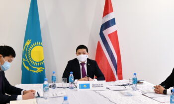 COVID-19, multilateralism, transport, energy discussed at the Kazakh-Norwegian talks