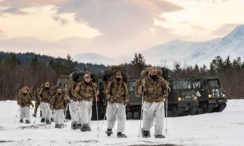 UK Royal Marines begin intensive arctic training