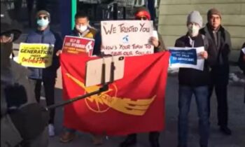 Burmese in Norway protest Telenor sale under Myanmar junta