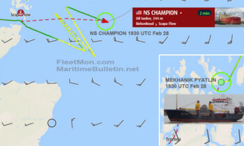 Russian ship stuck in Norwegian waters after UK port possible entry ban