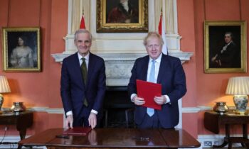 UK and Norway sign a joint “security” declaration