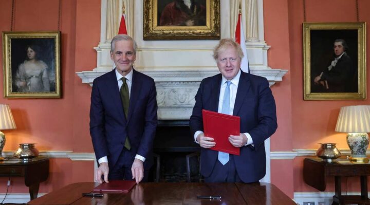 UK and Norway sign a joint “security” declaration