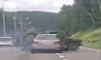 Norwegian car rammed while trying to burn a copy of Quran