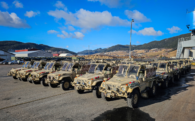 Norway donates 76 military vehicles to North Macedonia