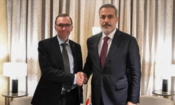 Turkish FM holds talks with Norwegian FM